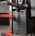 Dual 200Lb Alloy Steel Weight Stacks