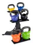 Body-Solid GDKR50B 3-Tier Kettlebell Rack