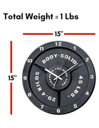 BodySolid STT-45 Weight Plate Clock