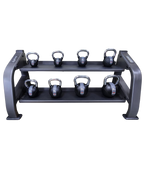 PEB112-6 Anyfit 2-Tier 63" Kettlebell Rack
