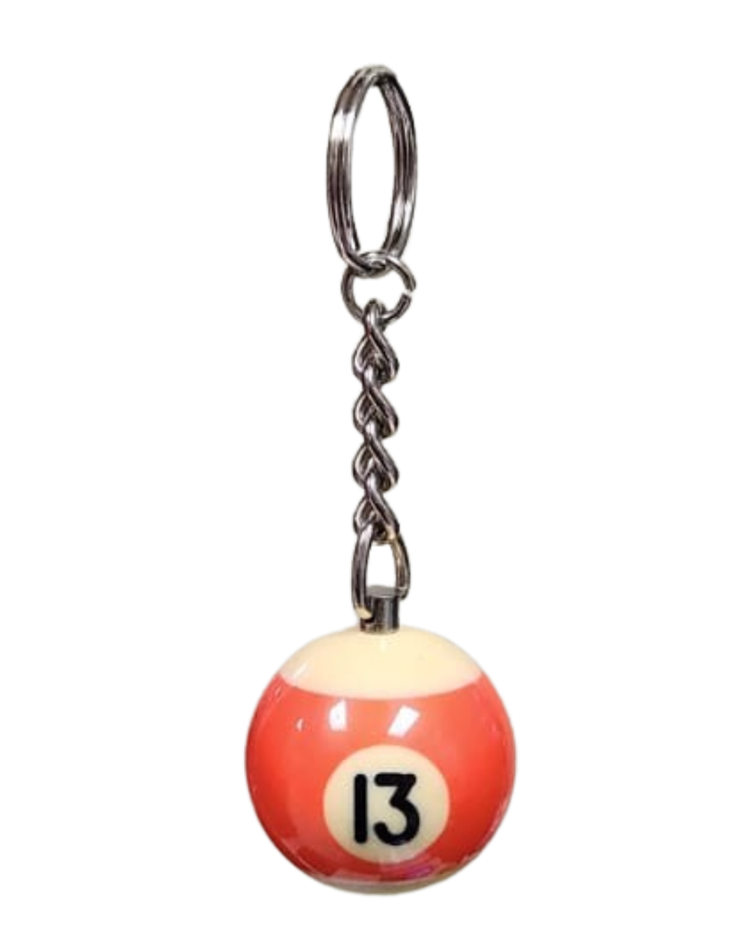 Pool Ball Keychain