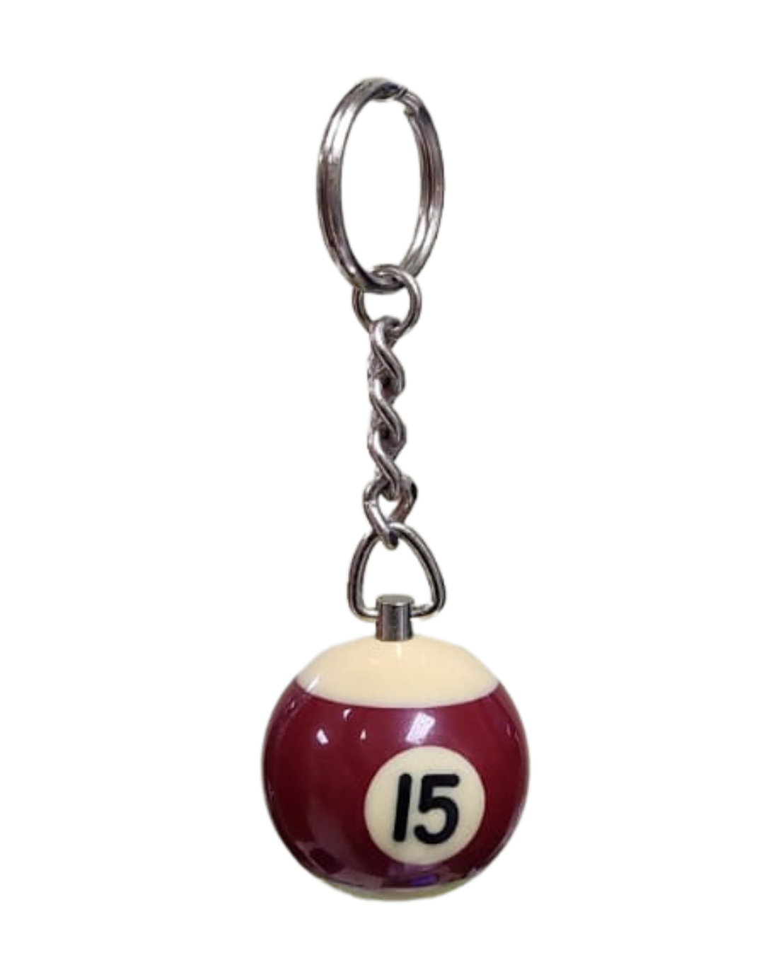 Pool Ball Keychain