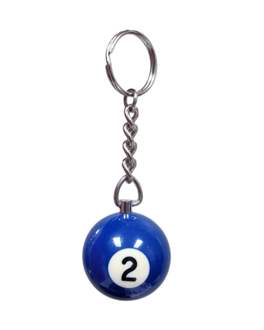 Pool Ball Keychain