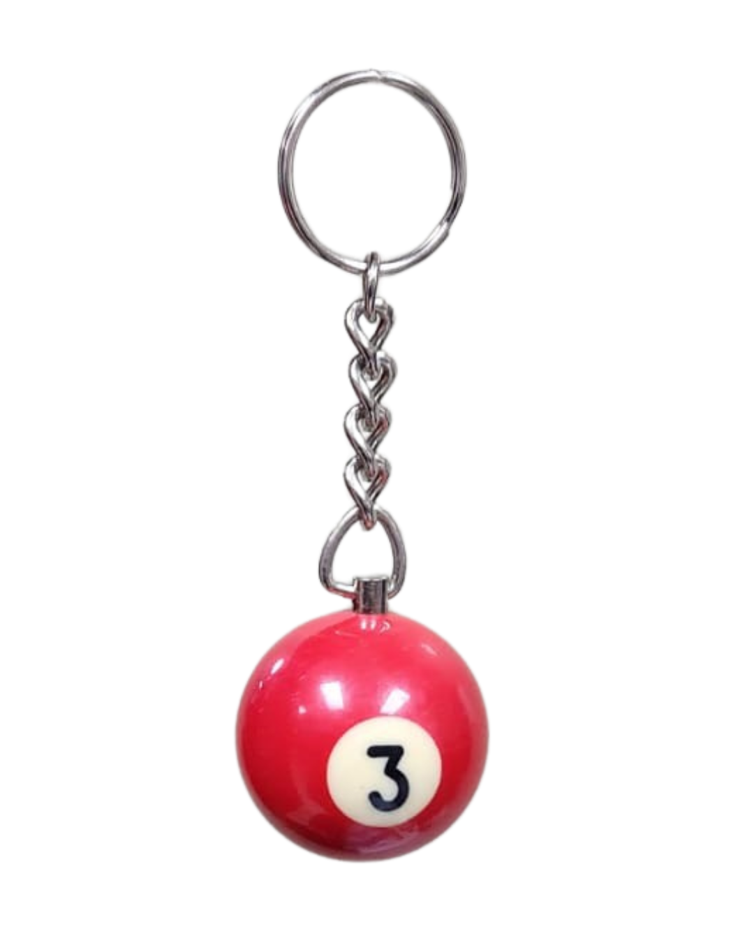 Pool Ball Keychain