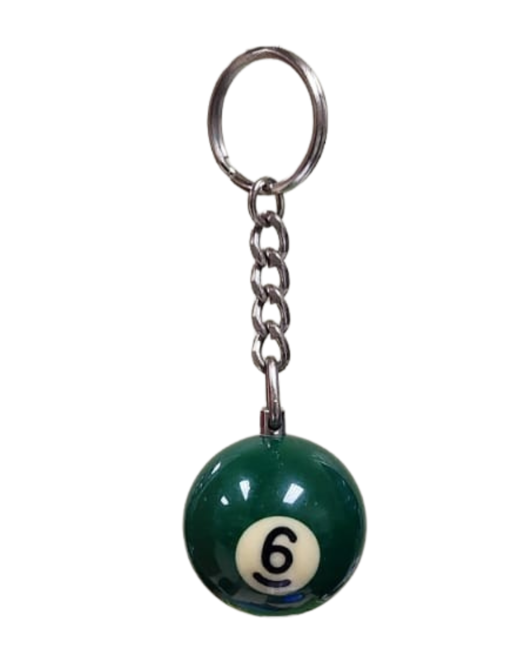 Pool Ball Keychain