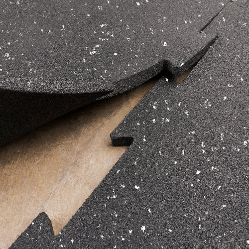 BodySolid 4pc Grey Speck Flooring RFBST4PS