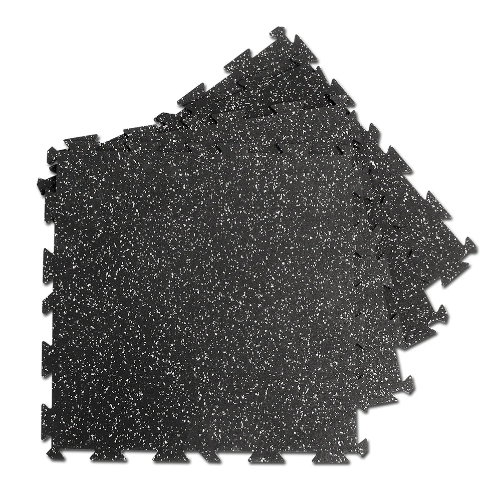 BodySolid 4pc Grey Speck Flooring RFBST4PS