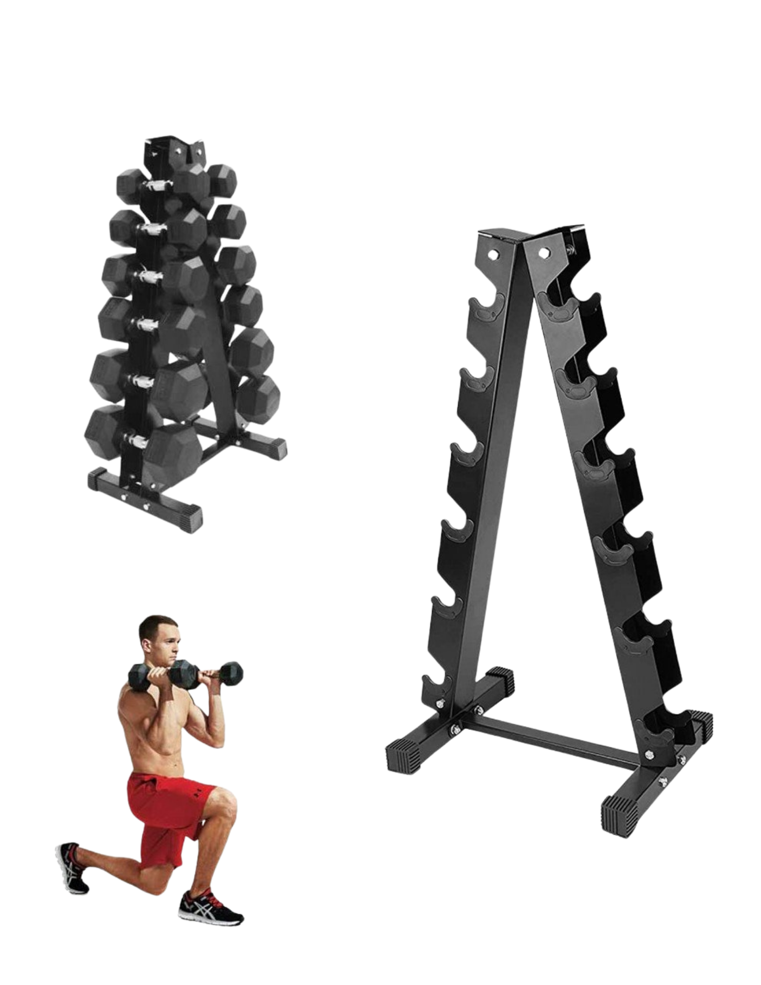 A Frame Dumbbell Rack TR040