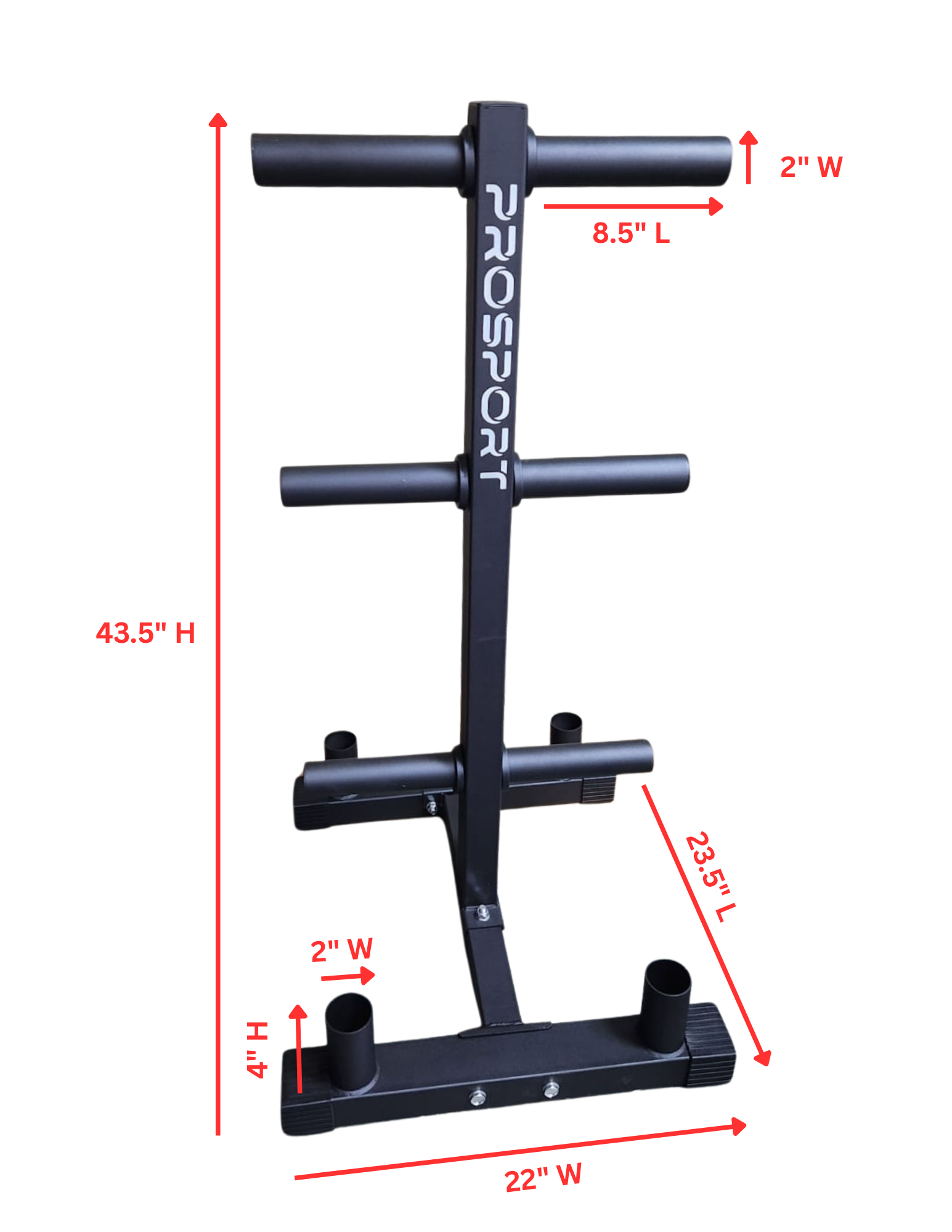 ProSport TR050 Olympic Weight Plate Rack