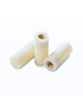 White Ferrule With Brass Threading